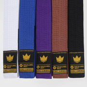 Kingz Gold Label V2 BJJ Belts Jiu Jitsu Gear Kingz A0 White