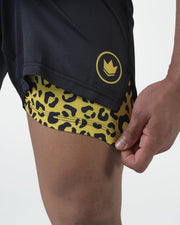 MI-K Roots Onca Pintada Shorts Shorts KingzKimonos.com