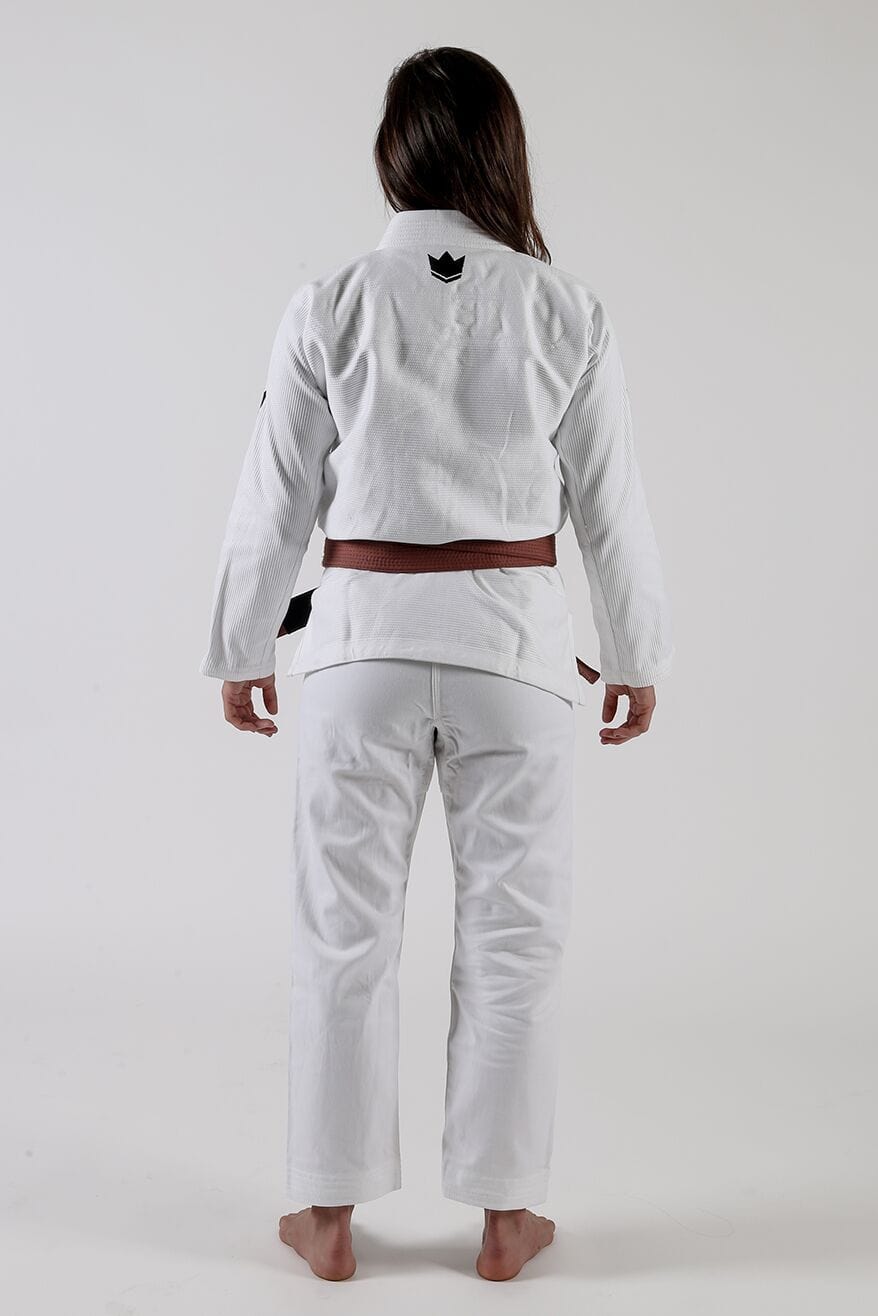 The ONE Womens Jiu Jitsu Gi - White - FREE White Belt (F3 only)