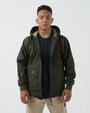 Canvas Jacket Streetwear Kingz S Green