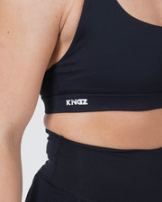 Kore Womens Sports Bra - Black Kingz