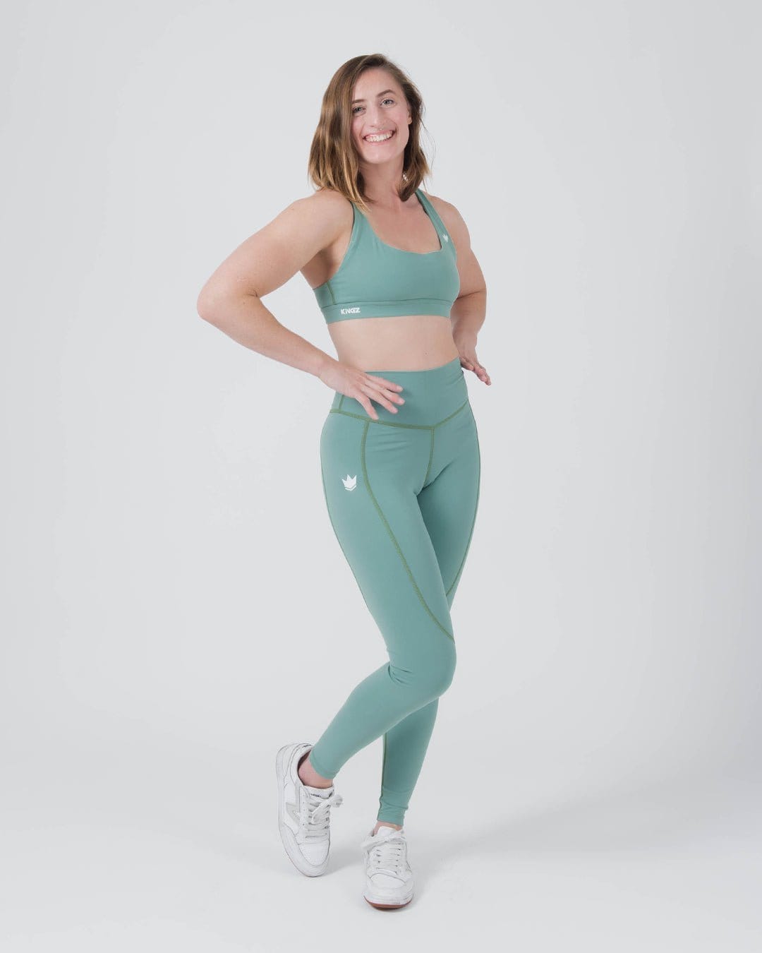 Kore Womens Grappling Spats - Green