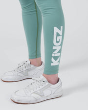 Kore Womens Grappling Spats - Green No-Gi & Compression Kingz