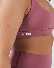 Kore Womens Sports Bra - Red Kingz