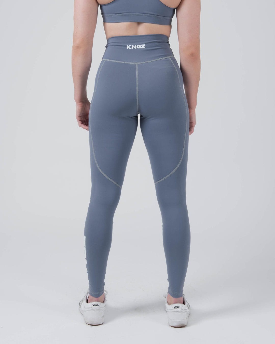 Kore Womens Grappling Spats - Smoke Blue