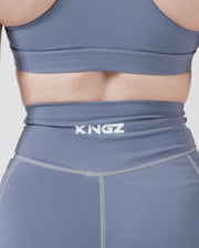 Kore Womens Grappling Spats - Smoke Blue No-Gi & Compression Kingz
