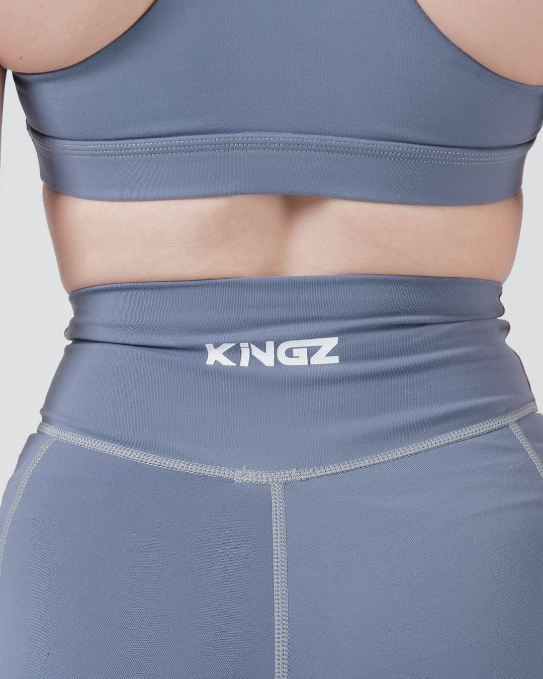 Kore Womens Grappling Spats - Smoke Blue
