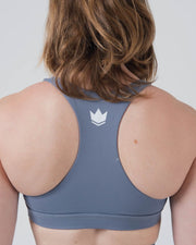 Kore Womens Sports Bra - Smoke Blue Kingz