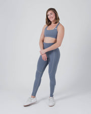 Kore Womens Sports Bra - Smoke Blue Kingz