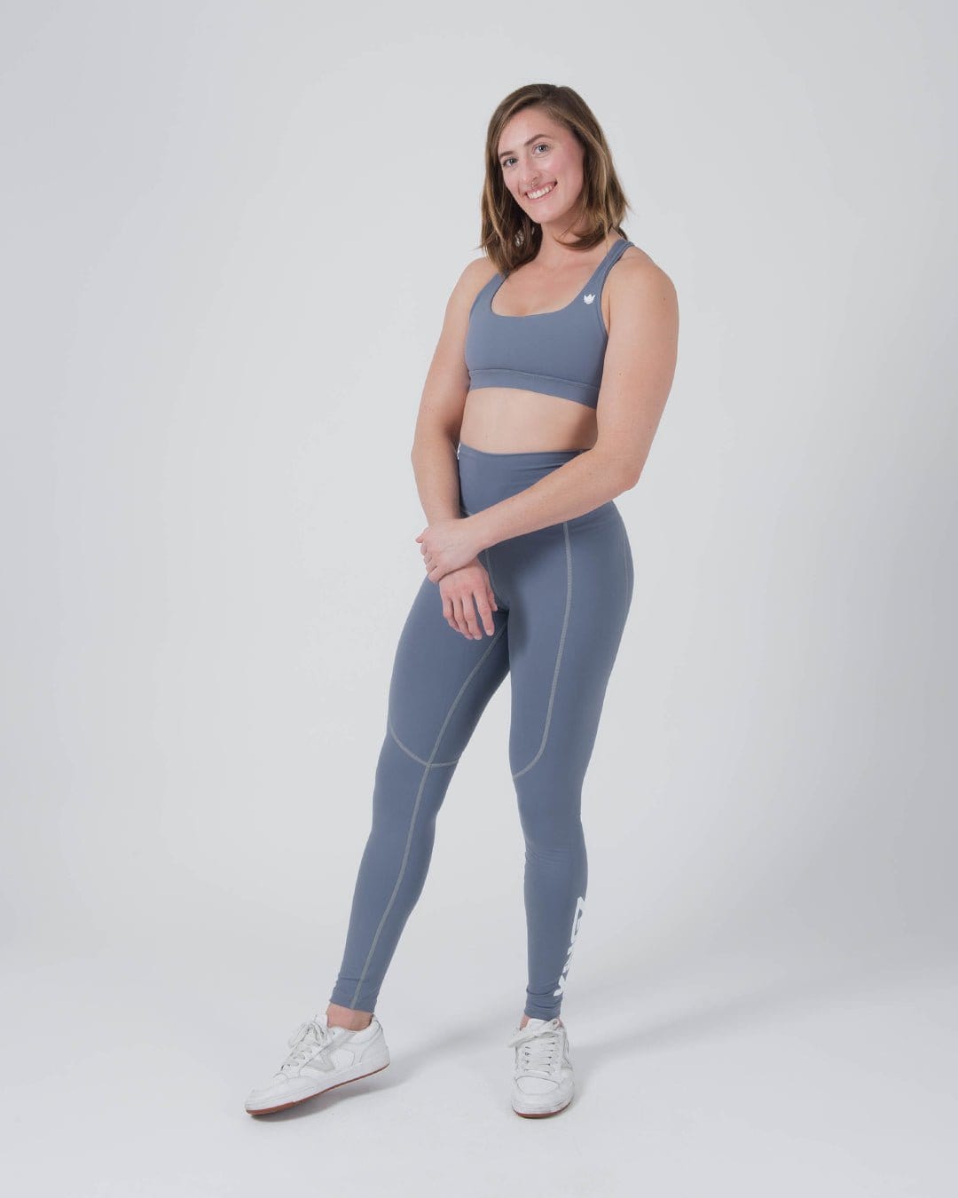 Kore Womens Sports Bra - Smoke Blue