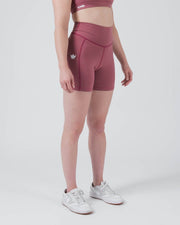 Kore Womens Training Shorts - Red Kingz
