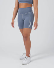 Kore Womens Training Shorts - Smoke Blue Kingz