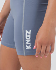 Kore Womens Training Shorts - Smoke Blue Kingz