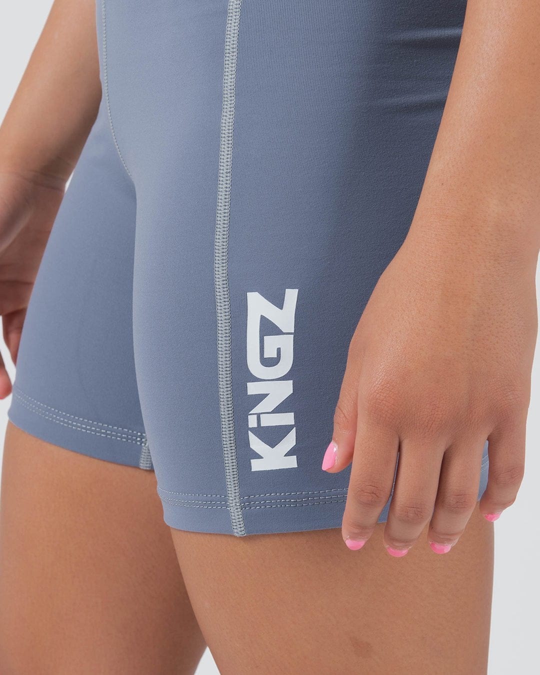 Kore Womens Training Shorts - Smoke Blue