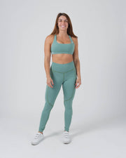 Kore Womens Sports Bra - Green Kingz
