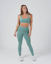 Kore Womens Sports Bra - Green Kingz