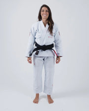 Balistico 3.0 Womens Jiu Jitsu Gi - White (F0 and F5 only) Kimonos Kingz