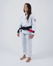 Balistico 3.0 Womens Jiu Jitsu Gi - White (F0 and F5 only) Kimonos Kingz
