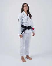 Balistico 3.0 Womens Jiu Jitsu Gi - White (F0 and F5 only) Kimonos Kingz