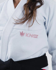 Balistico 3.0 Womens Jiu Jitsu Gi - White (F0 and F5 only) Kimonos Kingz