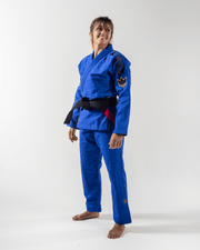 Comp 450 V6 Womens Gi - Blue Kimonos Kingz
