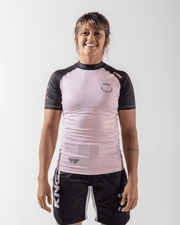 Born To Rule Womens S/S Rashguard No-Gi & Compression Kingz XS Pink