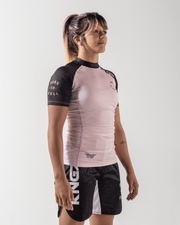Born To Rule Womens S/S Rashguard No-Gi & Compression Kingz