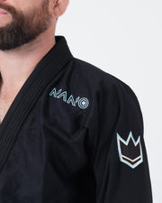 Nano 3.0 Jiu Jitsu Gi - Black KIMONOS KingzKimonos.com