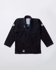 Empowered Womens Jiu Jitsu Gi - Black Kimonos Kingz