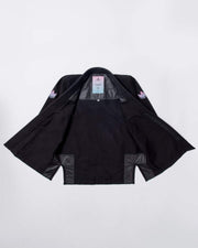 Empowered Womens Jiu Jitsu Gi - Black Kimonos Kingz