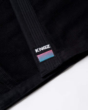 Empowered Womens Jiu Jitsu Gi - Black Kimonos Kingz