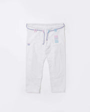 Empowered Womens Jiu Jitsu Gi - White Kimonos Kingz