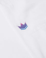 Empowered Womens Jiu Jitsu Gi - White Kimonos Kingz