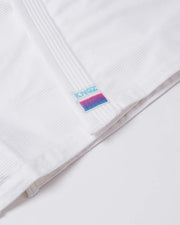 Empowered Womens Jiu Jitsu Gi - White Kimonos Kingz