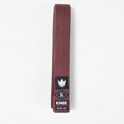 Gi Material Belt Belts Kingz A0 Brown