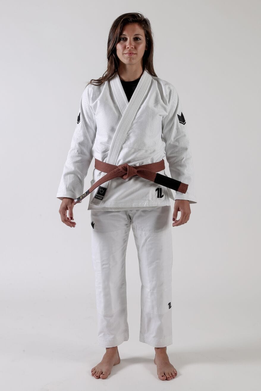 The ONE Womens Jiu Jitsu Gi - White - FREE White Belt (F3 only)
