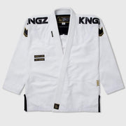 Comp 450 V6 Jiu Jitsu Gi - White Kimonos Kingz