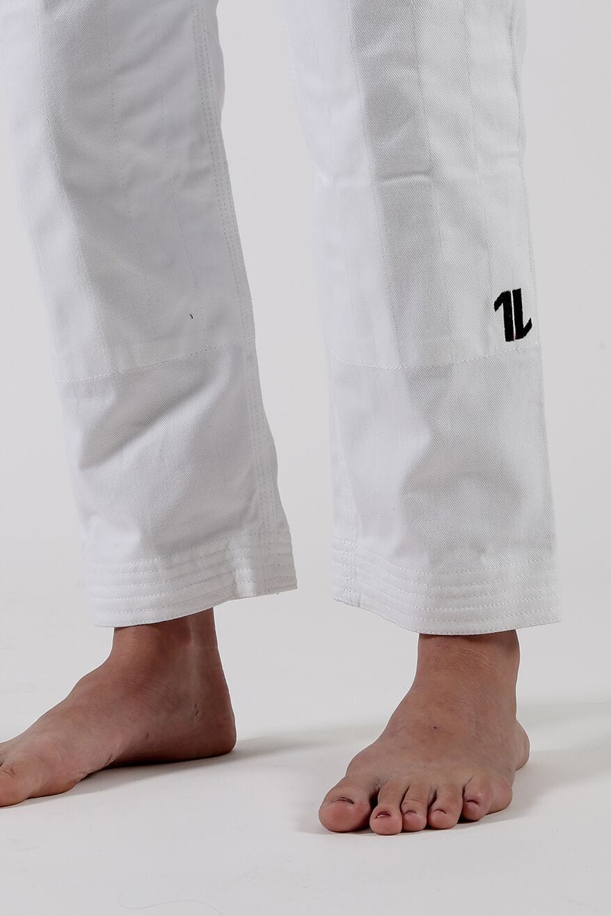 The ONE Womens Jiu Jitsu Gi - White - FREE White Belt (F3 only)
