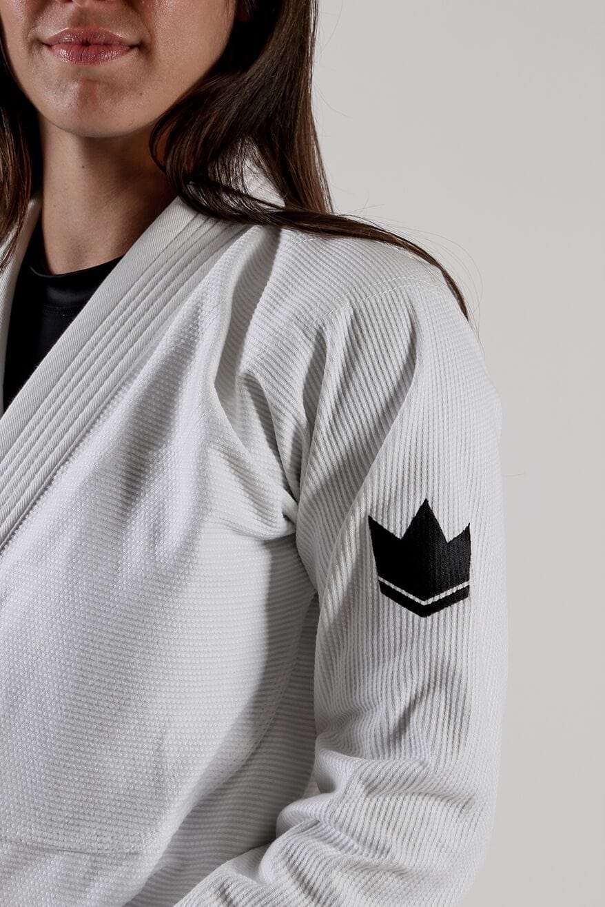 The ONE Womens Jiu Jitsu Gi - White - FREE White Belt (F3 only)