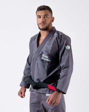 Relentless Jiu Jitsu Gi - Grey (A00 and A0 only) Jiu Jitsu Gear Kingz