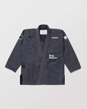 Relentless Jiu Jitsu Gi - Grey (A00 and A0 only) Jiu Jitsu Gear Kingz