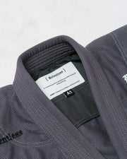 Relentless Jiu Jitsu Gi - Grey (A00 and A0 only) Jiu Jitsu Gear Kingz