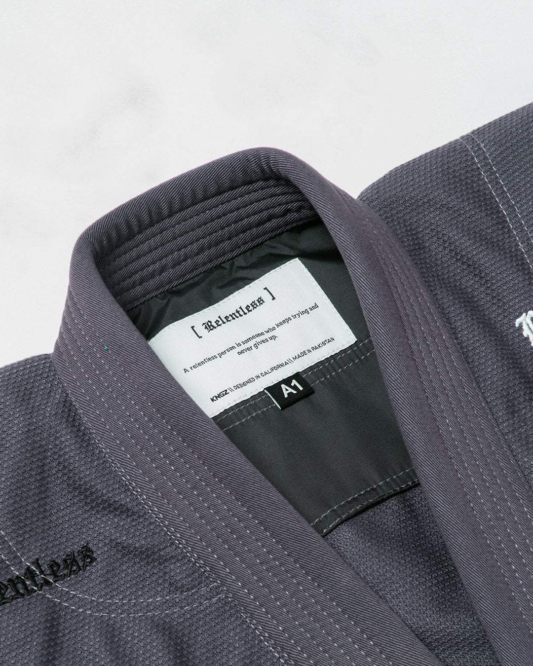Relentless Jiu Jitsu Gi - Grey (A00 and A0 only)