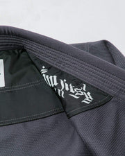 Relentless Jiu Jitsu Gi - Grey (A00 and A0 only) Jiu Jitsu Gear Kingz