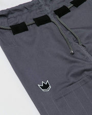 Relentless Jiu Jitsu Gi - Grey (A00 and A0 only) Jiu Jitsu Gear Kingz