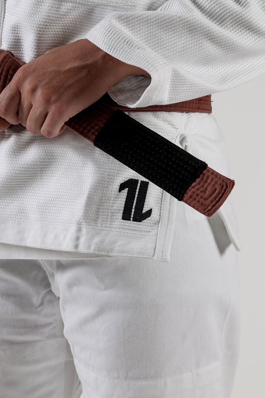 The ONE Womens Jiu Jitsu Gi - White - FREE White Belt (F3 only)