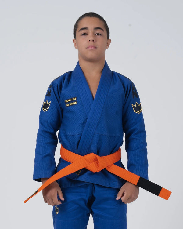 Kingz Comp V6 Youth BJJ Gi - Blue