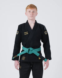 Comp V6 Youth Jiu Jitsu Gi - Black Kimonos Kingz Black M0000
