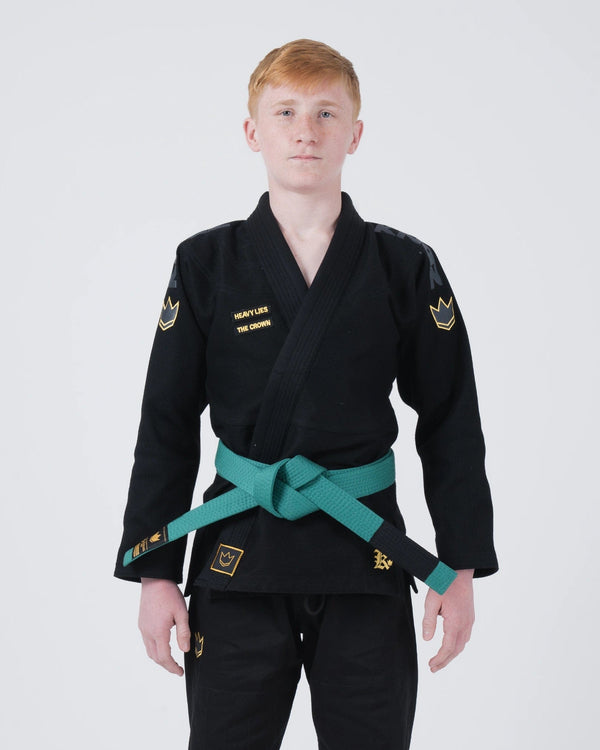 Kingz Comp V6 Youth BJJ Gi - Black