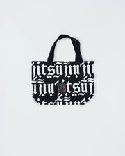 Jiu Jitsu Typo Eco Bag Bags Kingz One Size Black